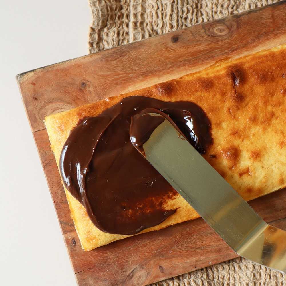 Garnissage de ganache du Napolitain